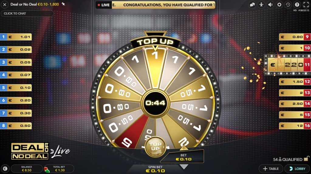 Deal or No Deal Live Casino Game Strategies