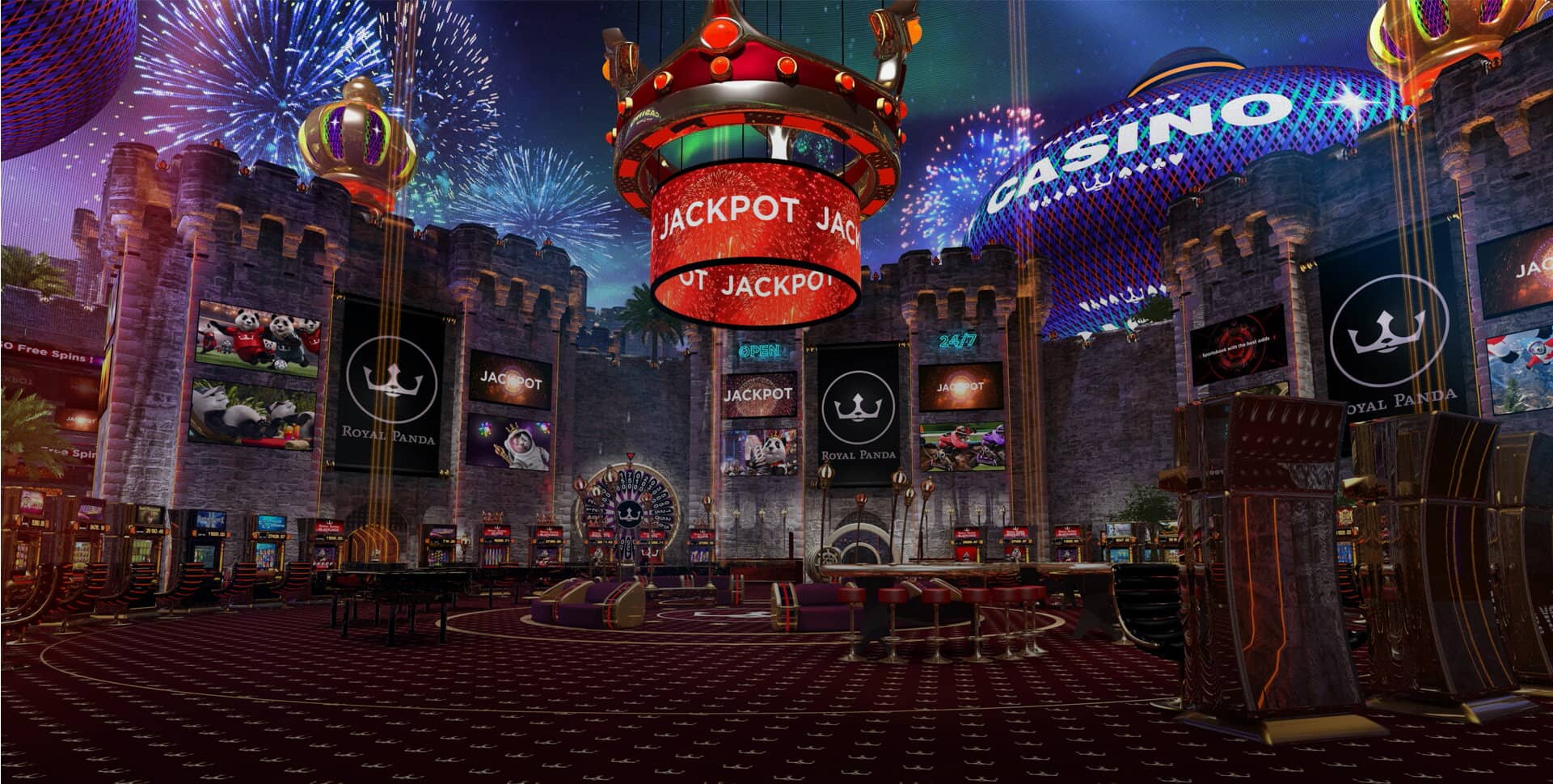 Royal Panda live casino website serves significant gambling markets in Europe, North America, and Asia and has earned a good reputation among its customers and rivals.