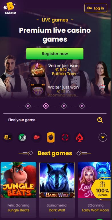 Bizzo casino mobile gaming