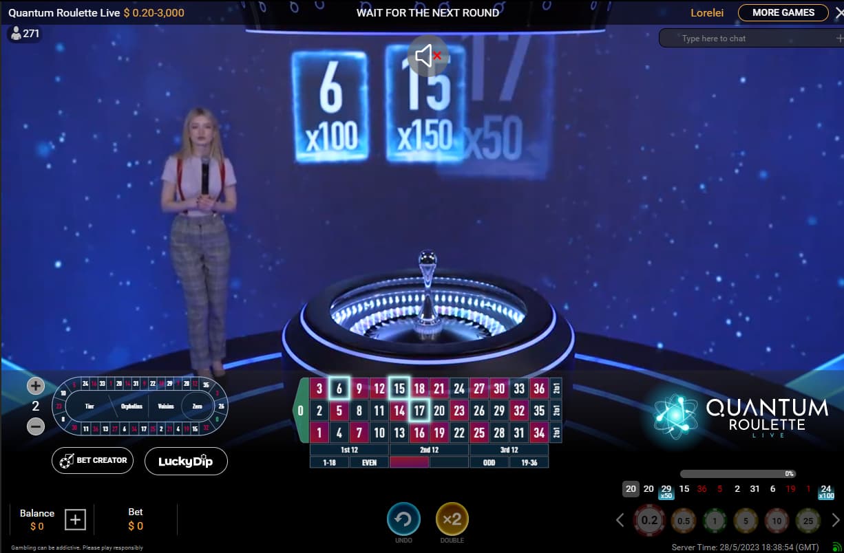 Live Roulette with multipliers is an exciting Live Roulette variant in which random multipliers are applied to certain numbers or bet types during gameplay