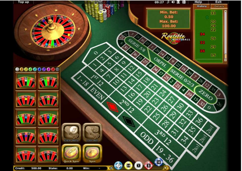 Multi-Ball Roulette sticks to the basic rules of the European variant of Live Roulette