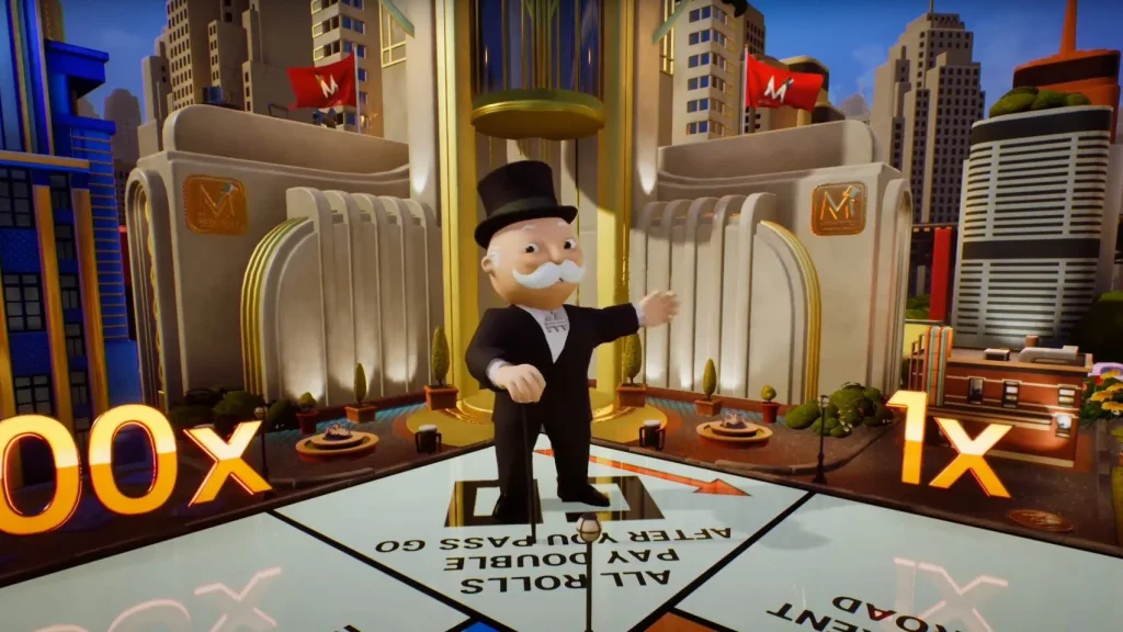 Mr. Monopoly moves on the board and can bring you superior prizes.