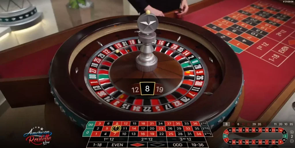 live HD American Roulette is available on mobile phones and tablets