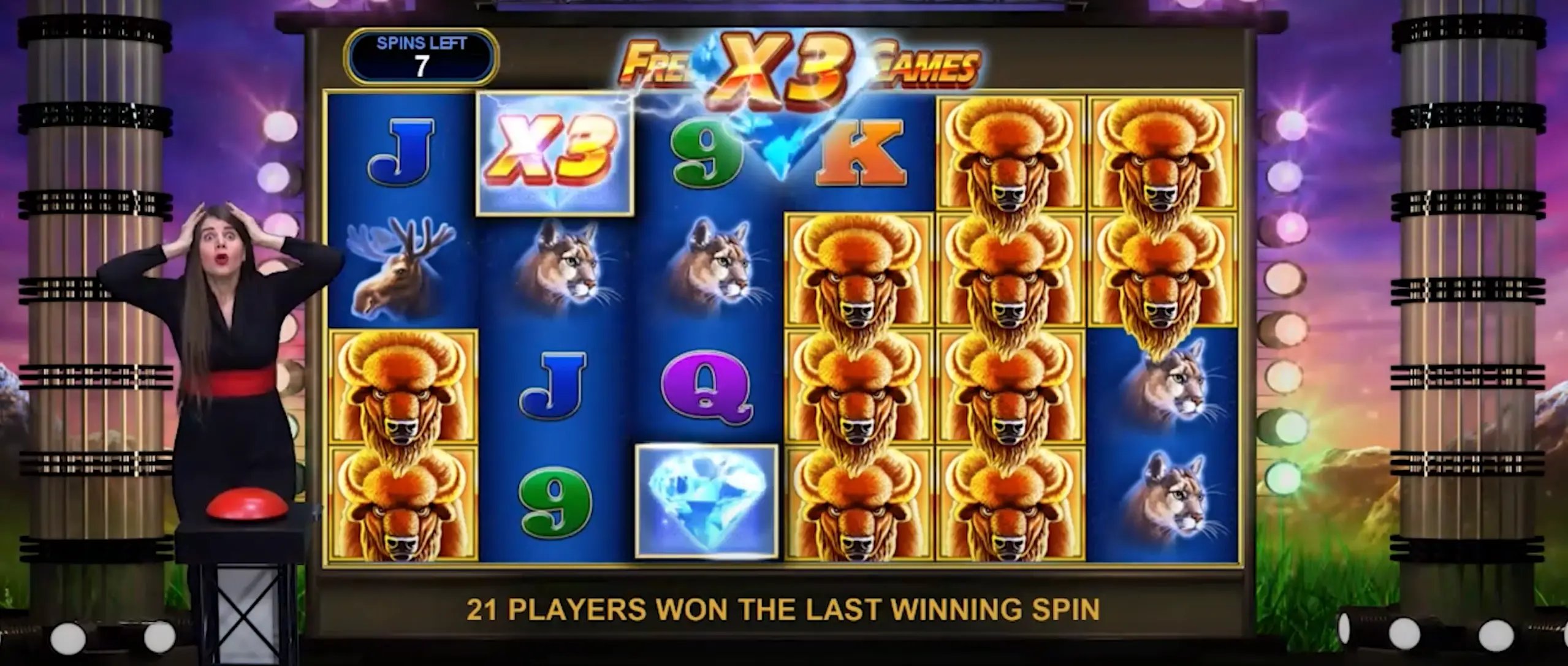 Playtech introduces an ambitious industry first: the Buffalo Blitz Live Slot