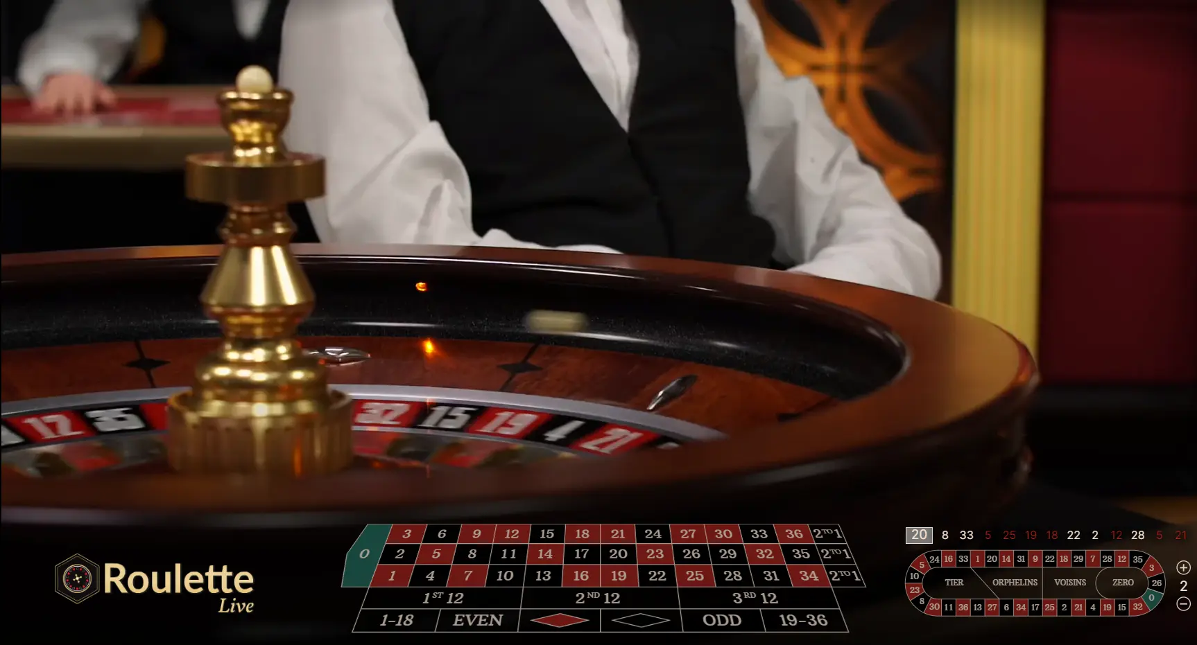 VIP Roulette by Evolution Gaming provides numerous advantages